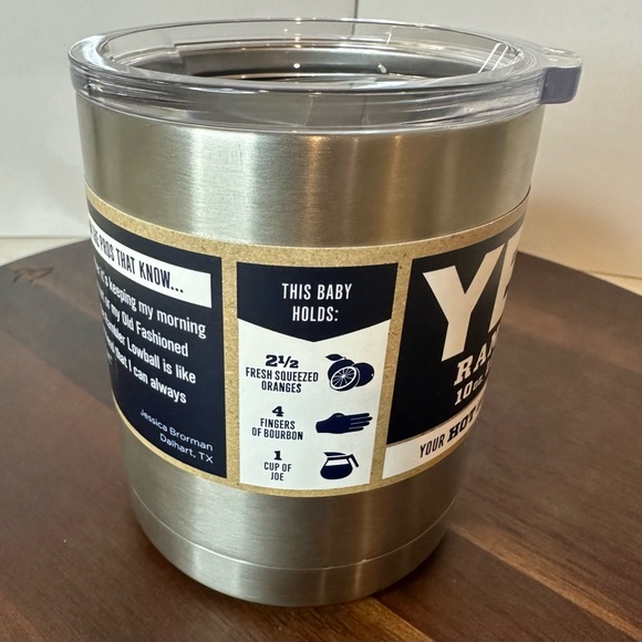 ❌SOLD❌YETI 10 oz Rambler Stainless Steel - Picture 2 of 5